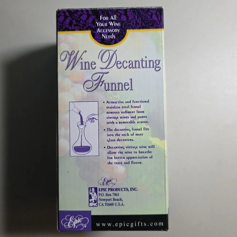 NWT Win Decanting Funnel